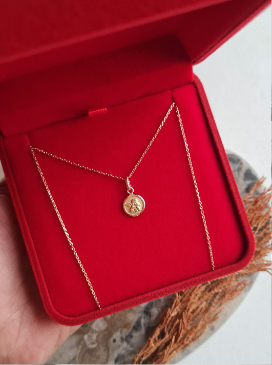 Cadena Martillada - Oro 18k