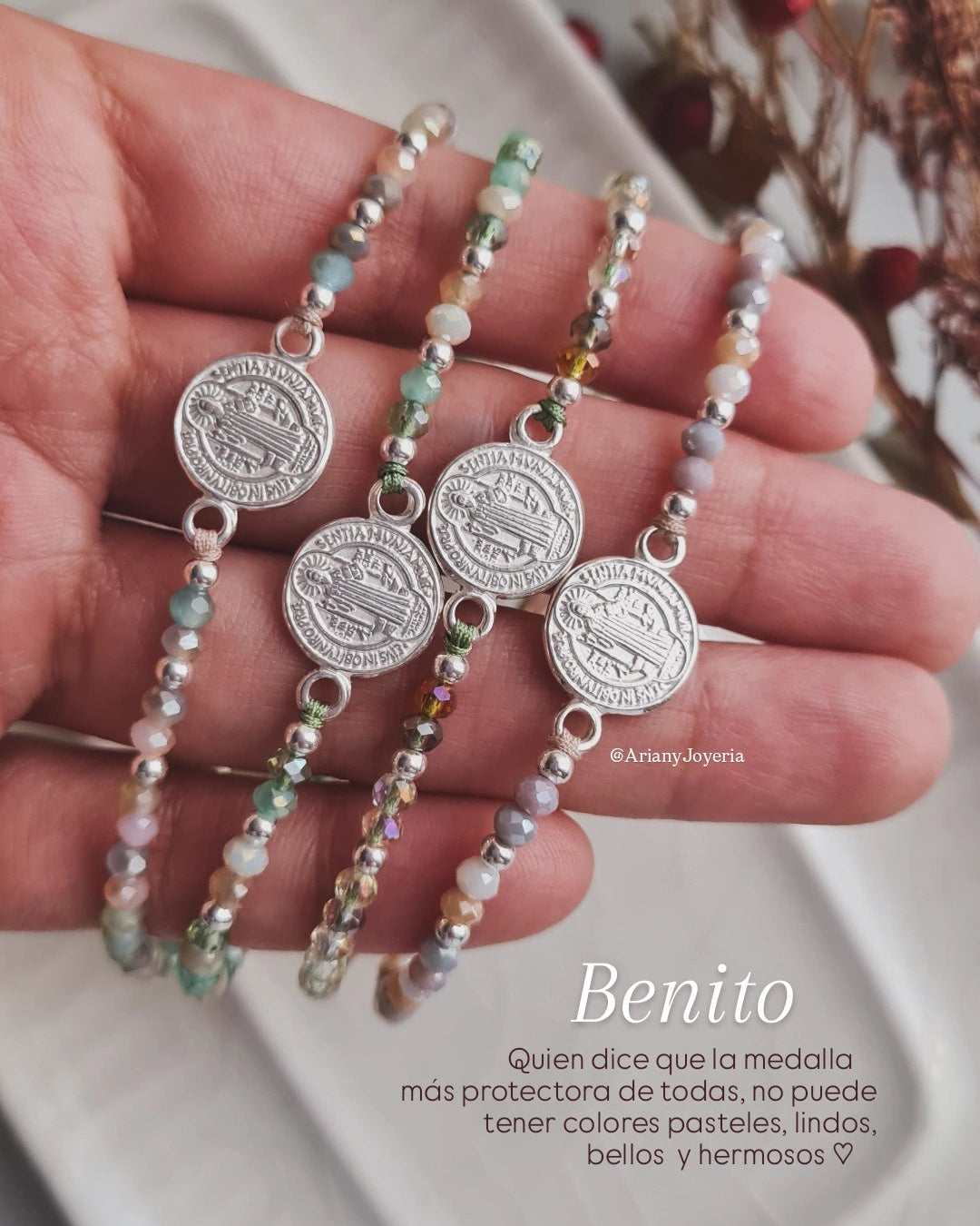 Pulsera San Benito Murano - P925/950
