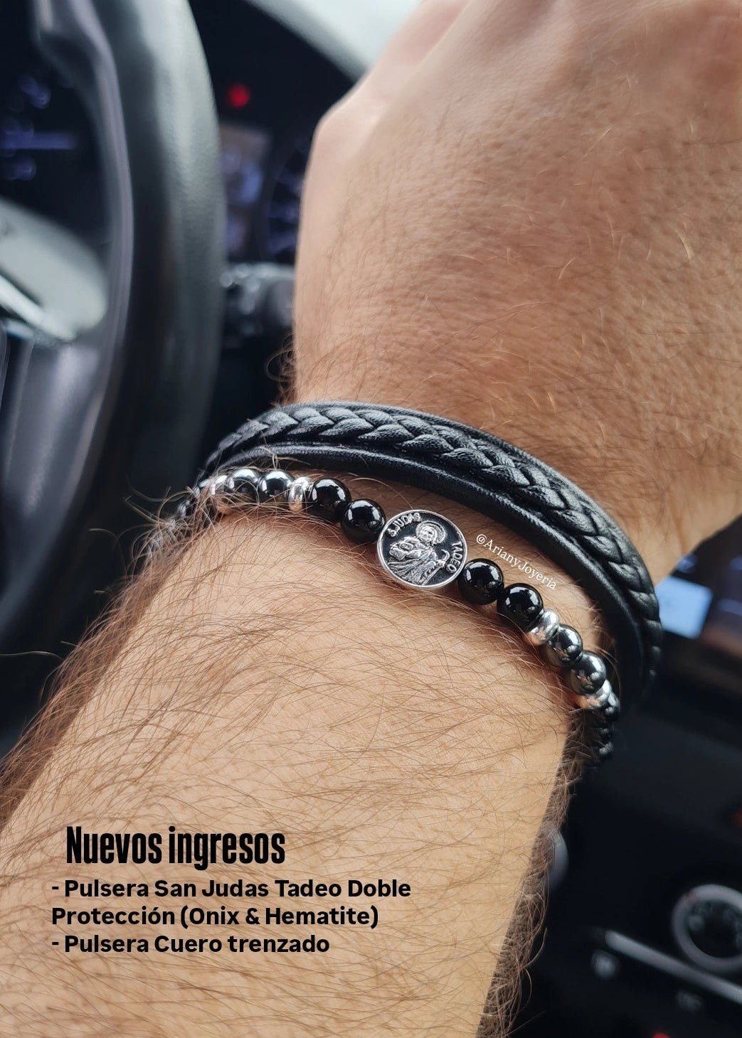 Pulsera San Judas: Doble Proteccion - P950