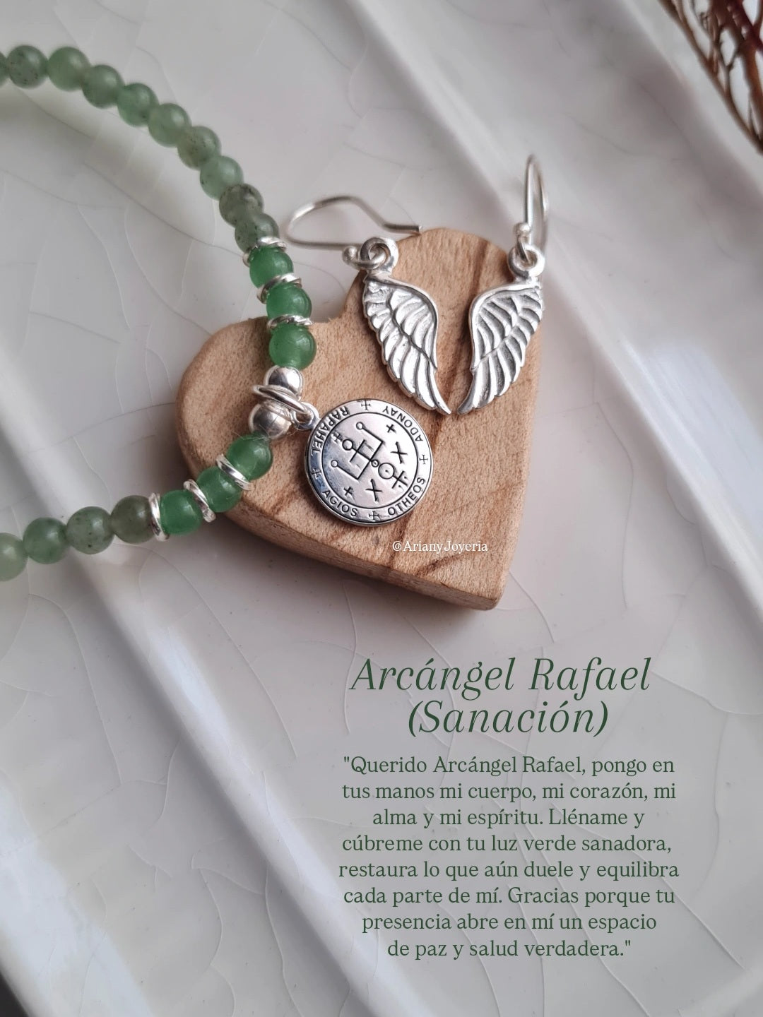 Pulsera de Sanación Sello Arcangel Rafael Energy - P950