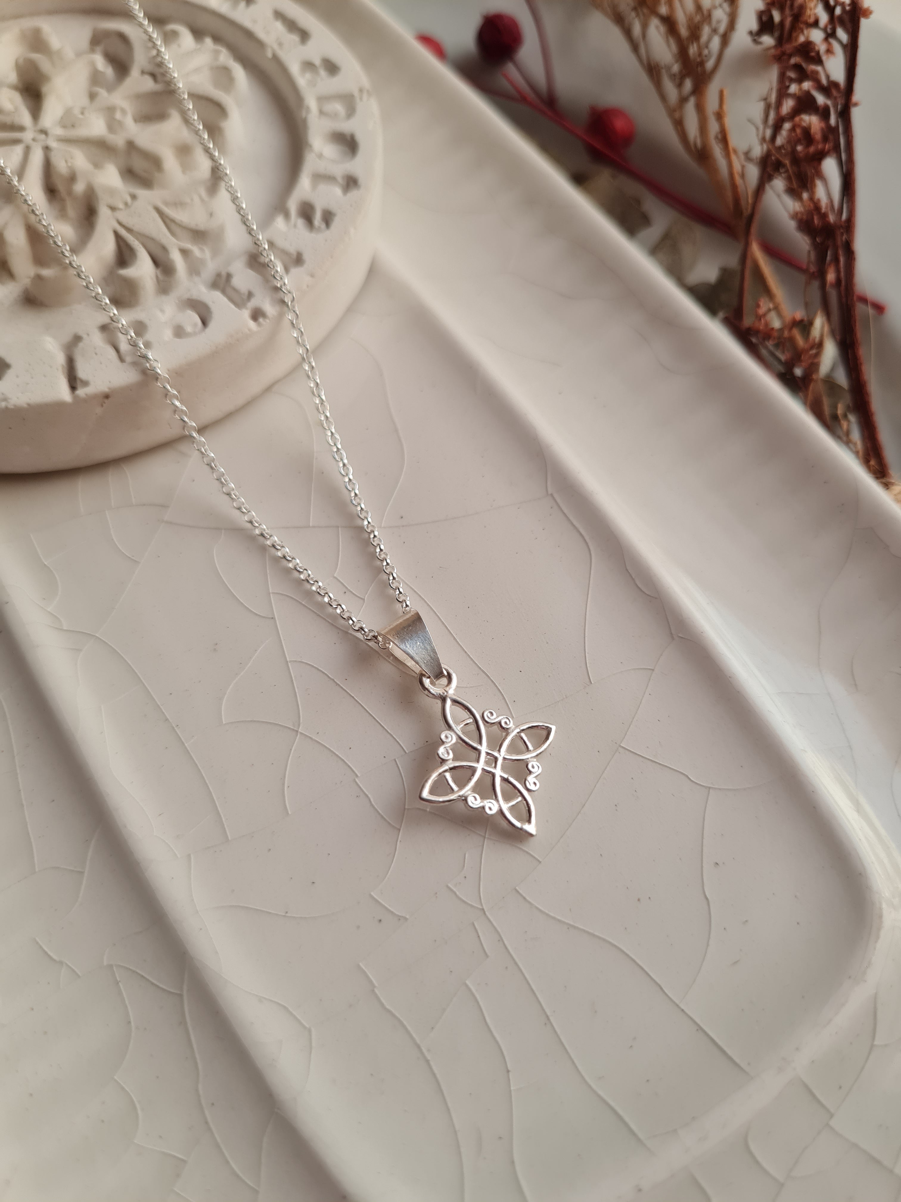 Cadena Nudo de Bruja - P925/950