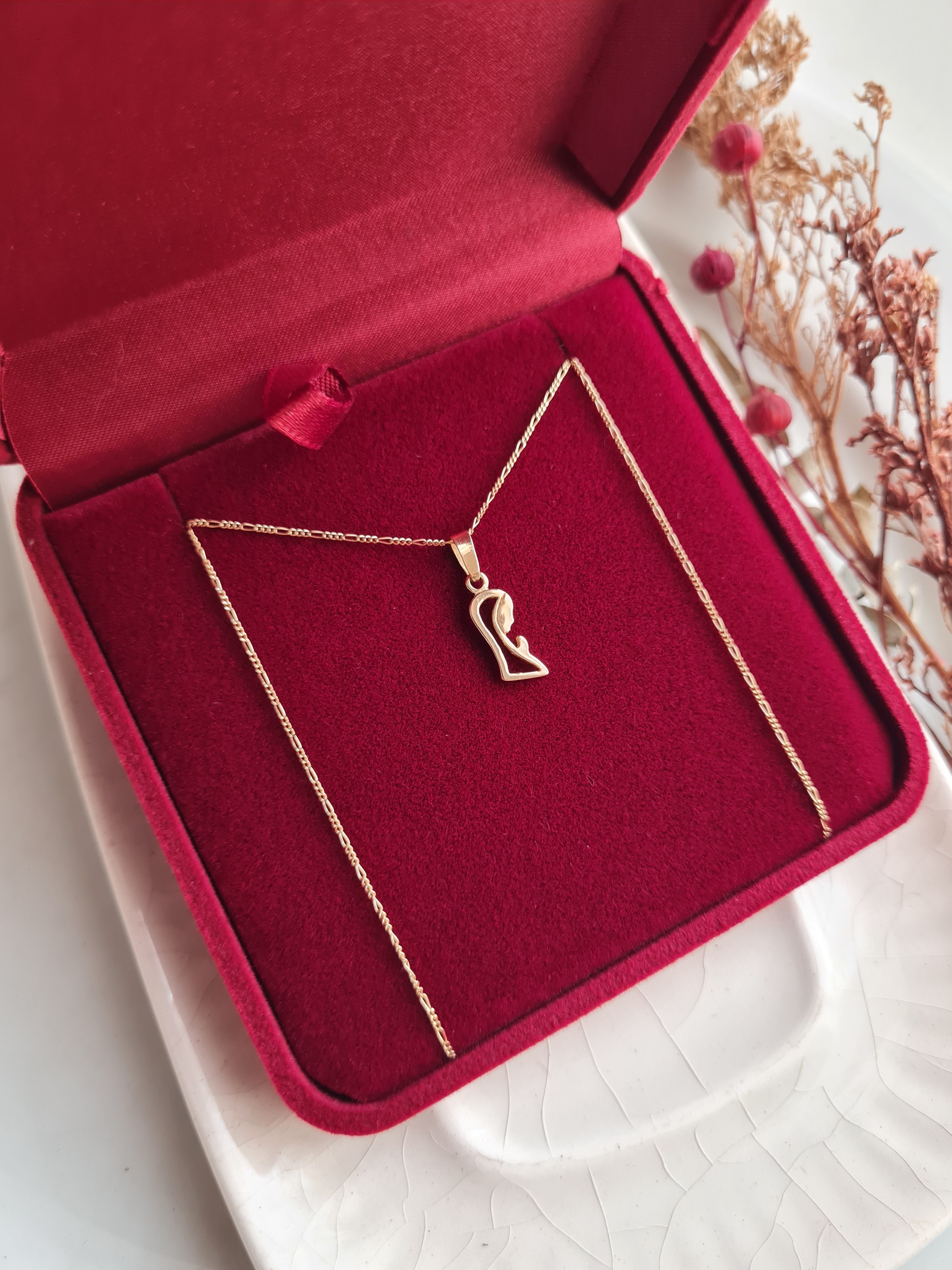 Dije Virgen Madonna Classic  - Oro 18k