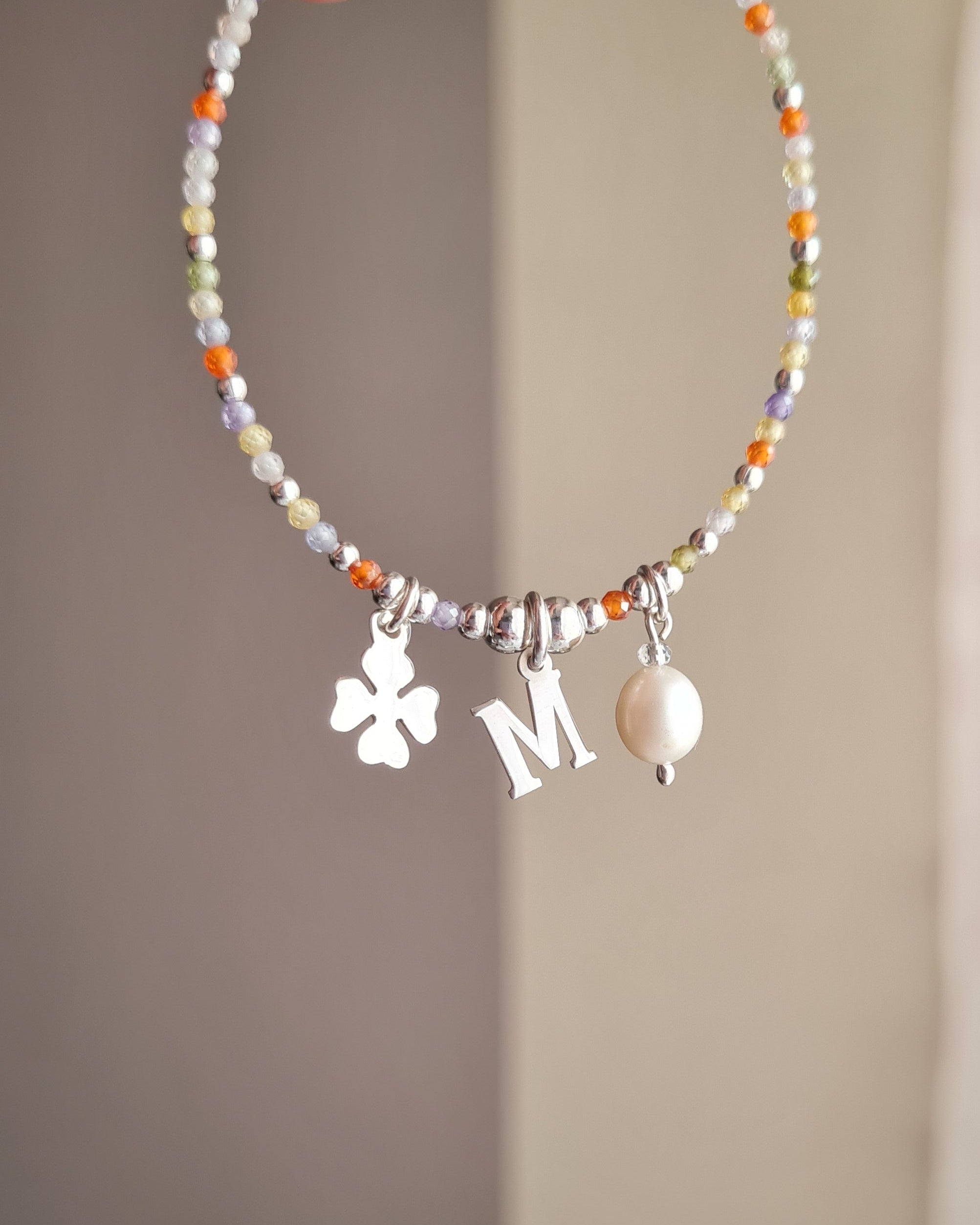 Pulsera Inicial con Charms Personalizables - P925/950