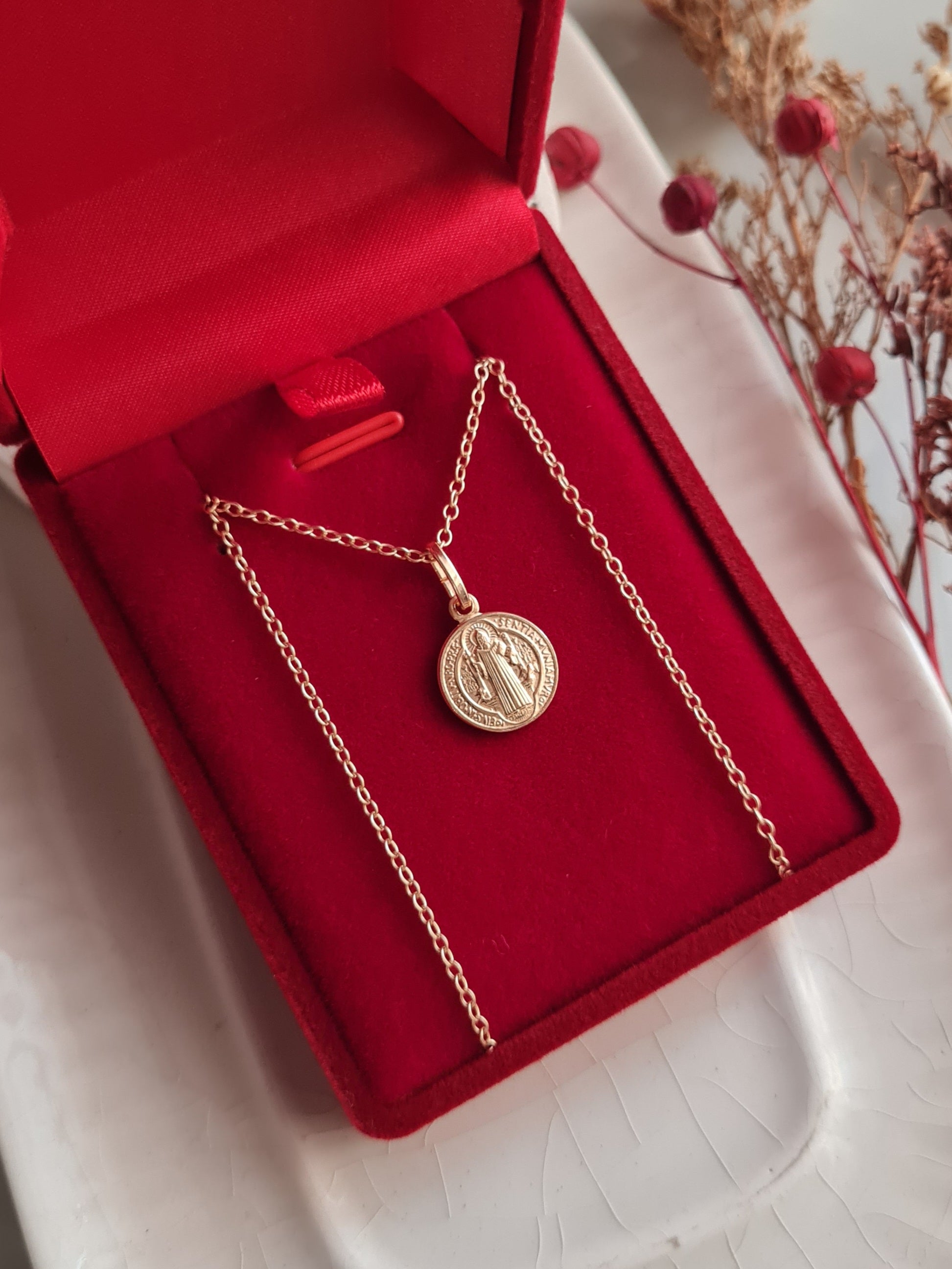 Dije San Benito - P925 Micrado 18k