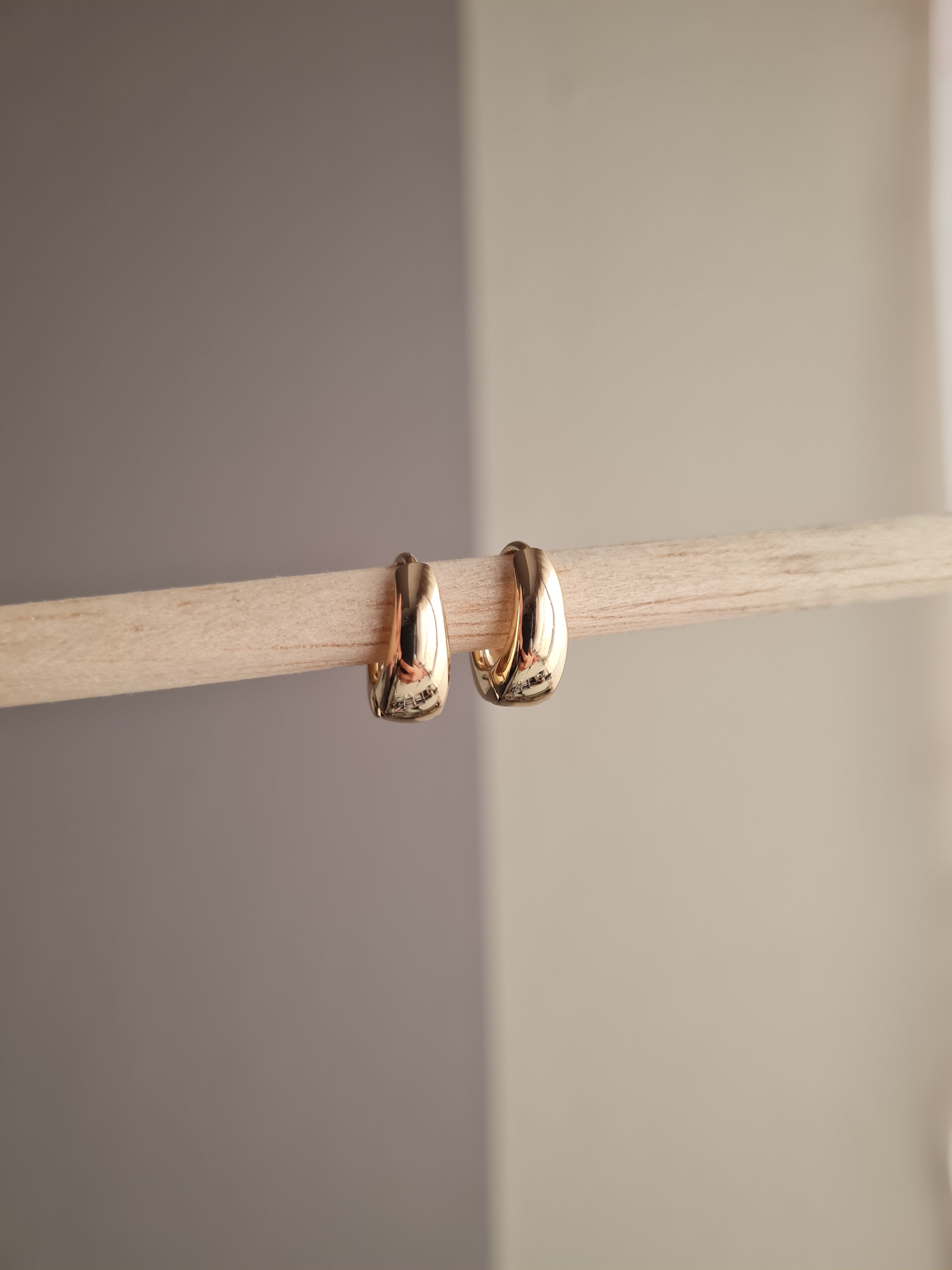 Argollas Canoa - Golden