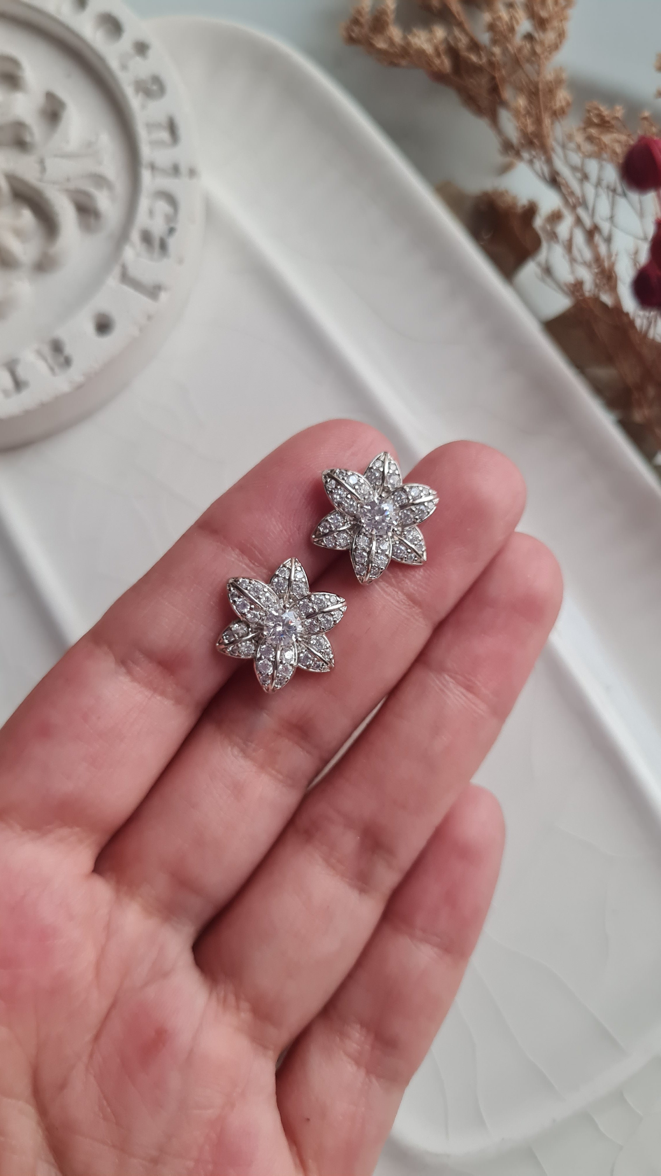 Aretes Eternal Blossom - Silver