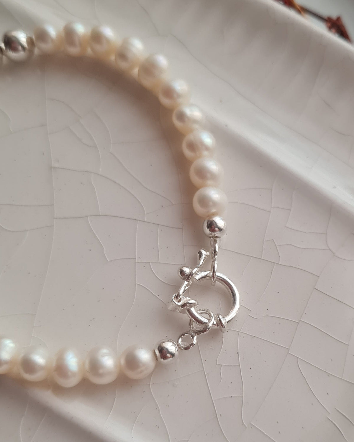 Pulsera Perlas & Corazón Personalizable - P950 (copia)