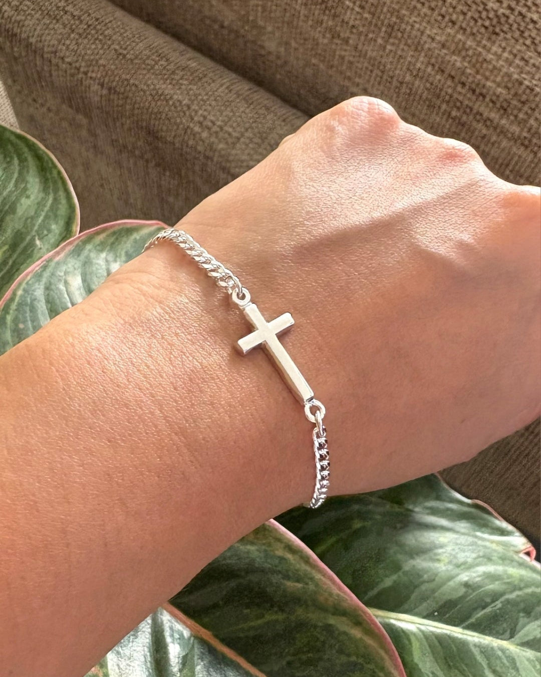Pulsera Lomo Cruz - P925/950
