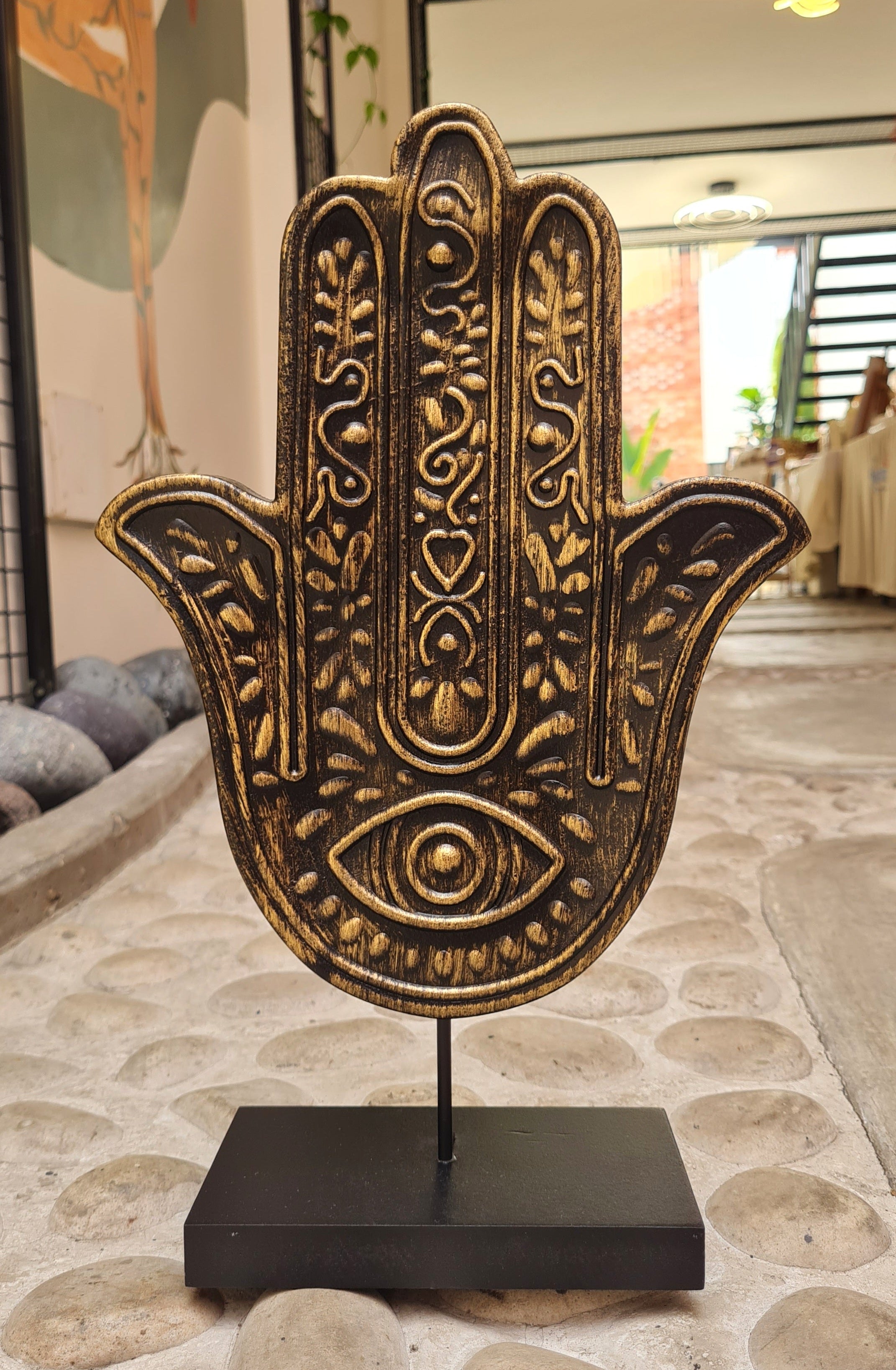 Mano Protectora Madera