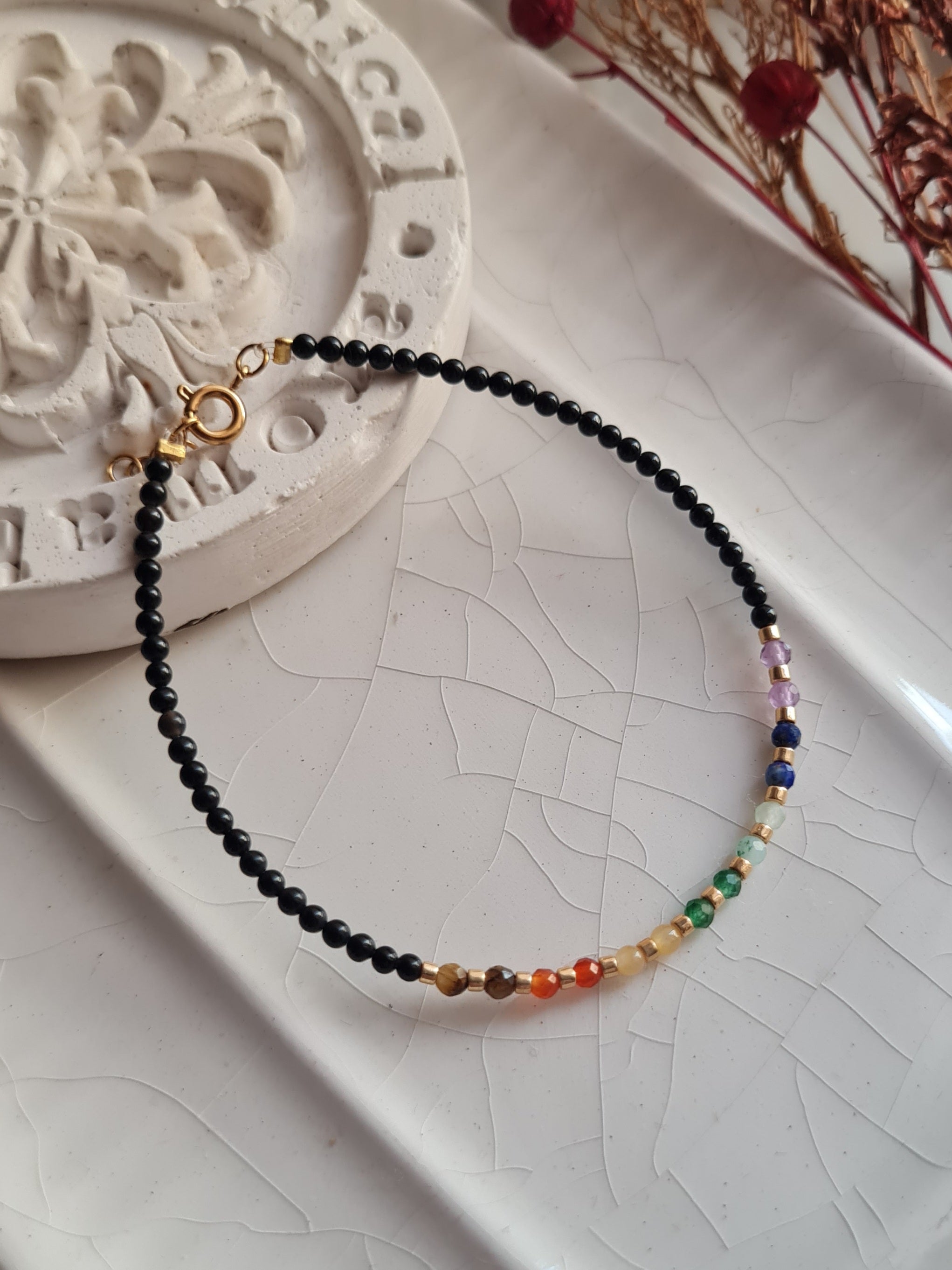 Pulsera 7 Chakras - Miyuki Beads & Acero