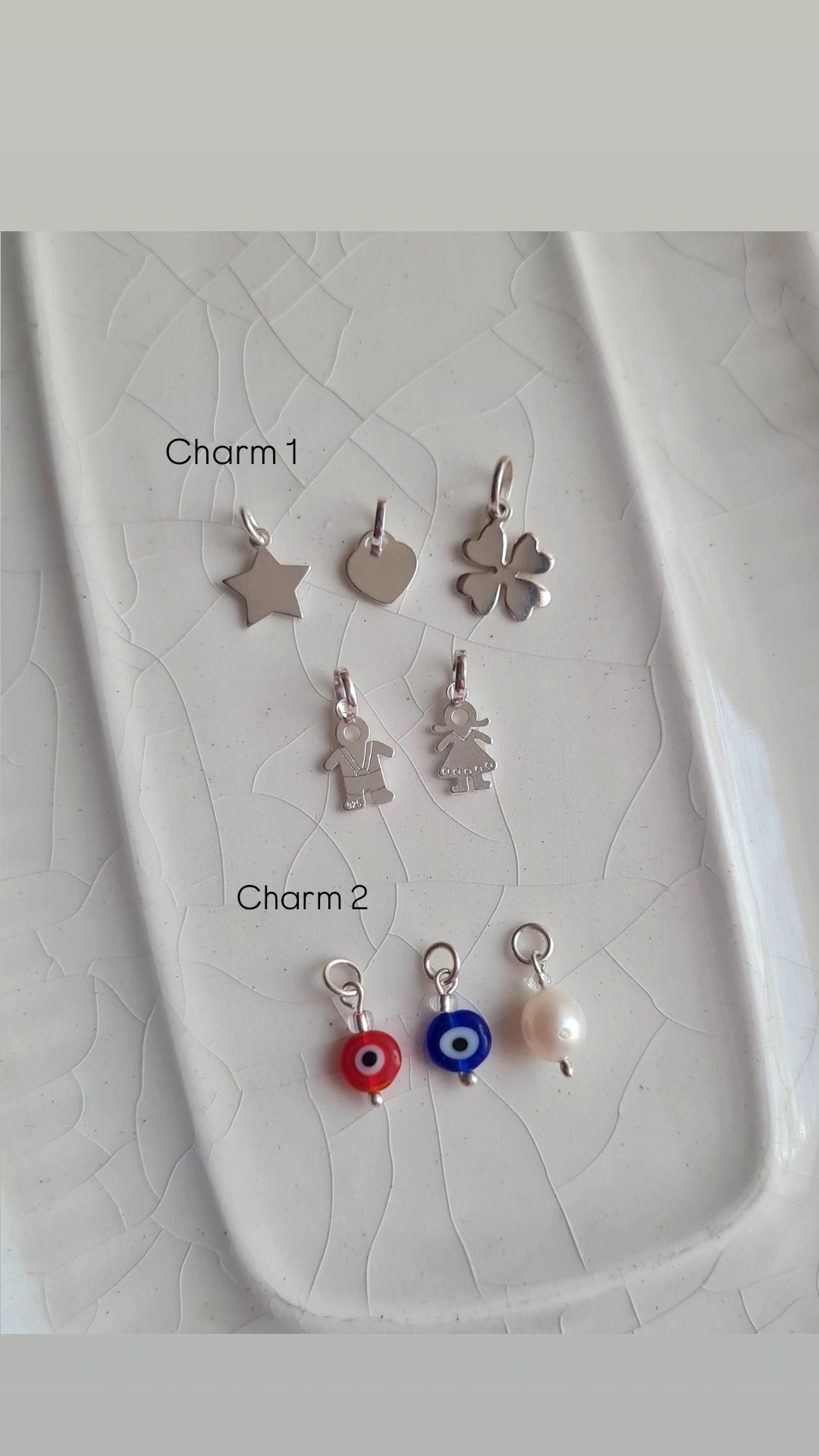 Pulsera Inicial con Charms Personalizables - P925/950