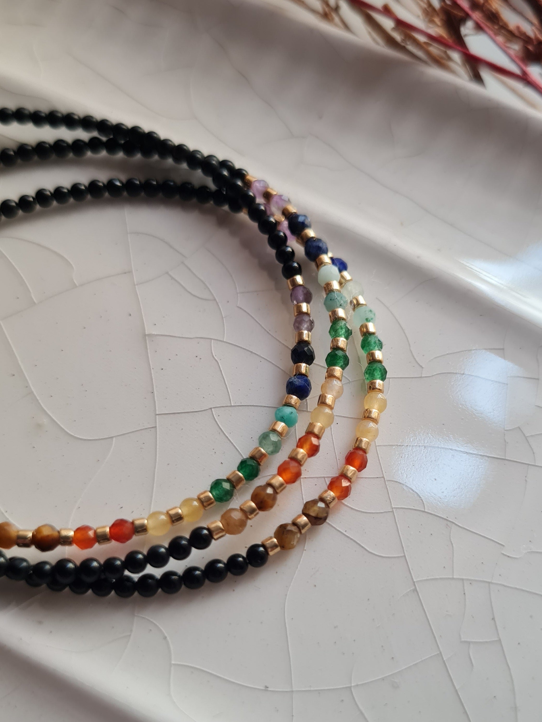 Pulsera 7 Chakras - Miyuki Beads & Acero