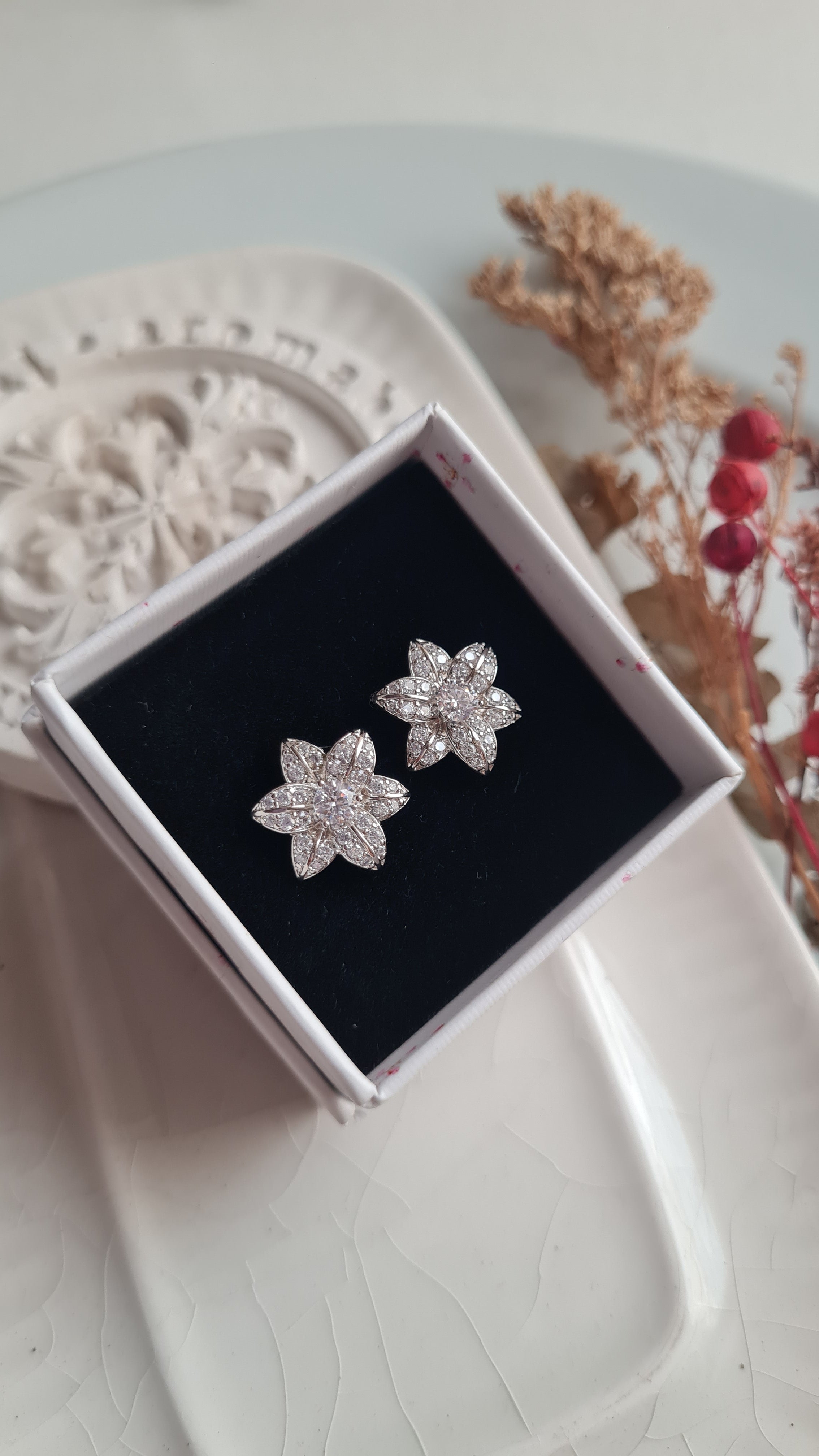 Aretes Eternal Blossom - Silver