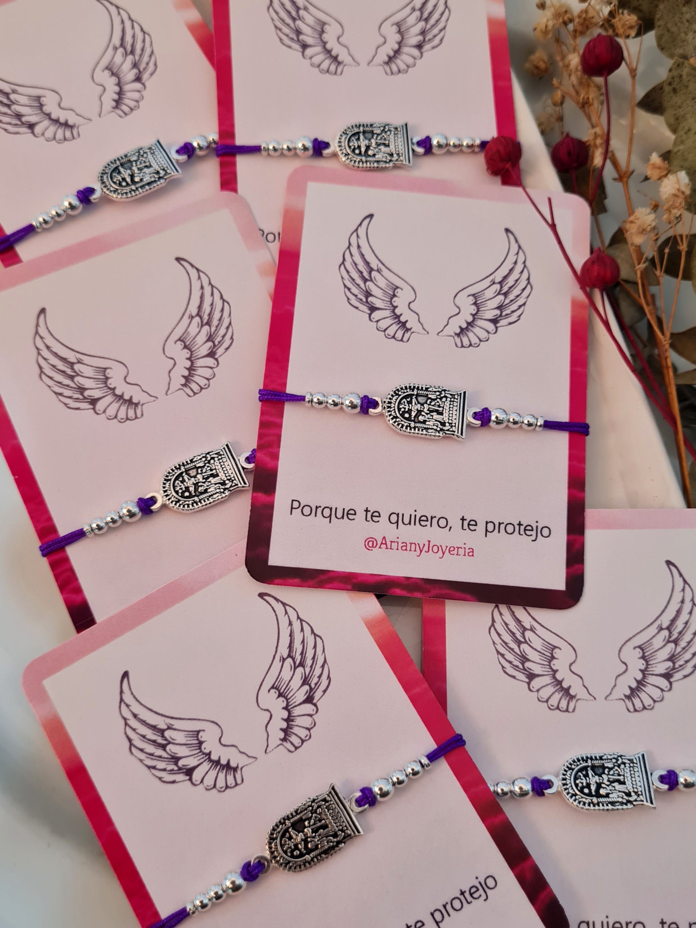 Pulsera Tejida Señor de los Milagros - P950