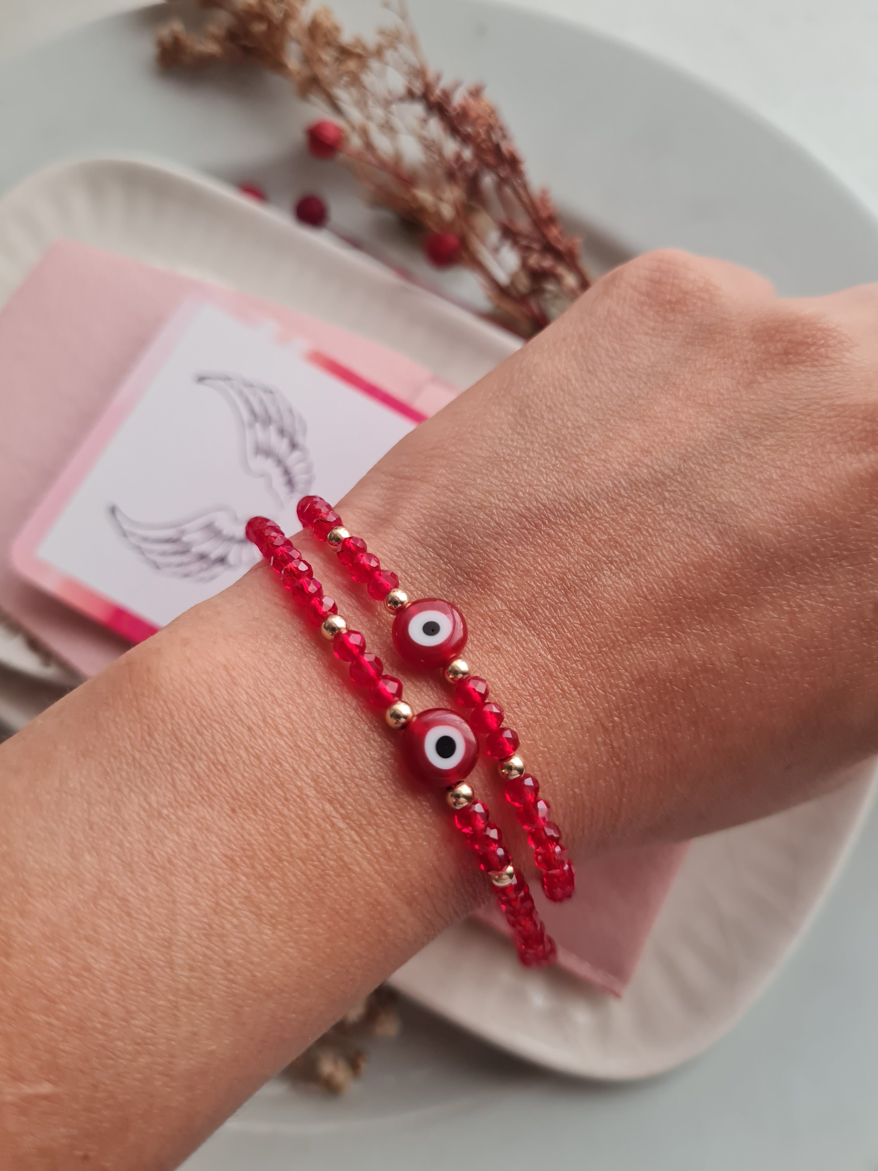 Pack x3 Pulseras Ojo Turco - GF 14k