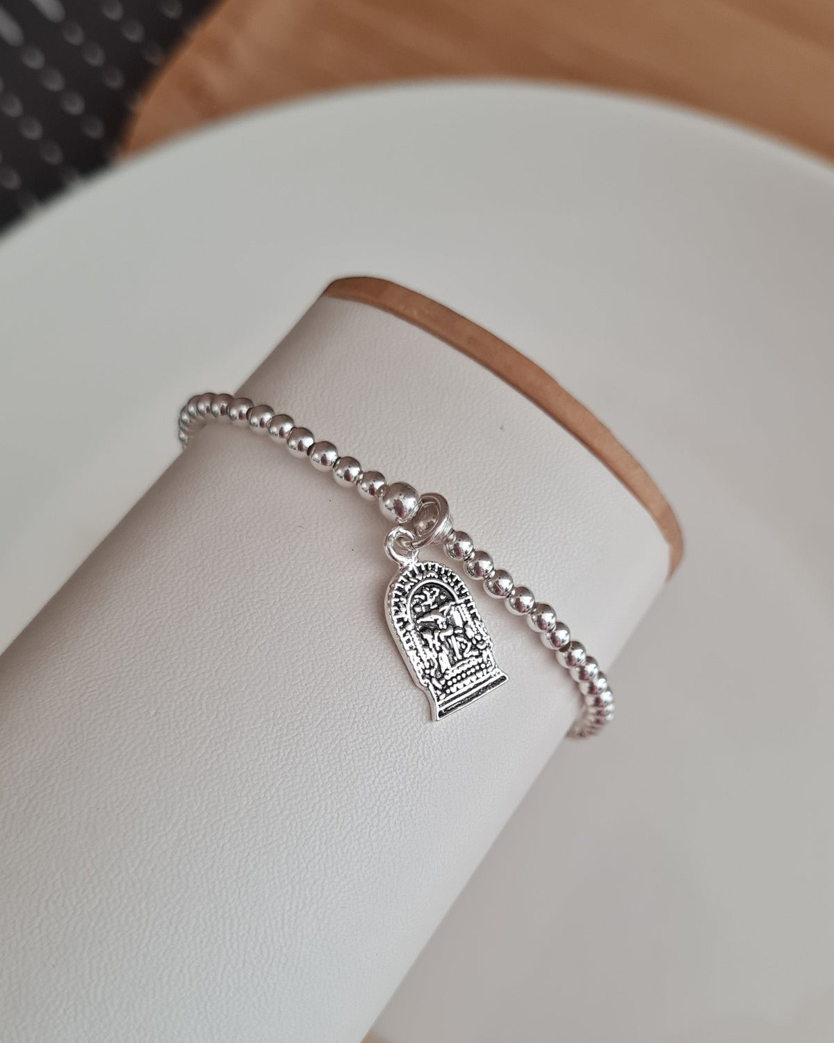 Pulsera Silver Dots Señor de los Milagros - P925/950