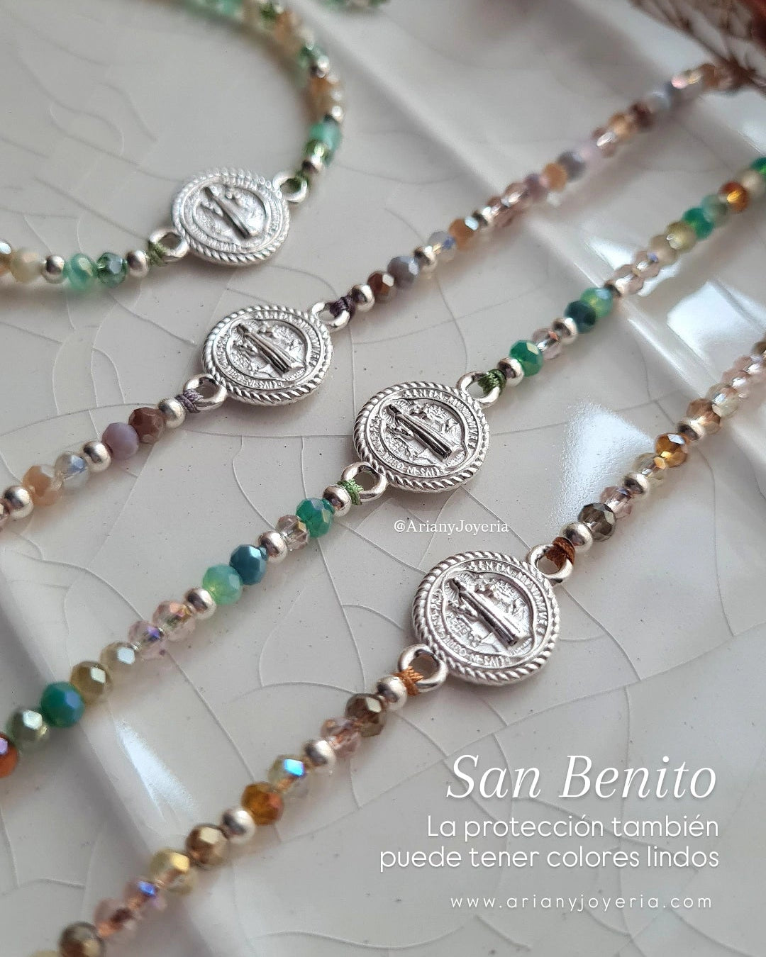 Pulsera San Benito Murano - P925/950