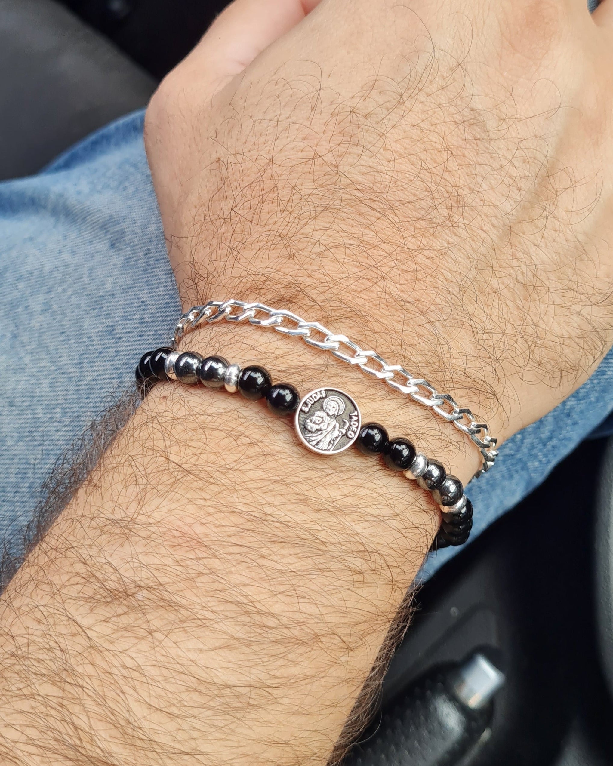 Pulsera San Judas: Doble Proteccion - P950