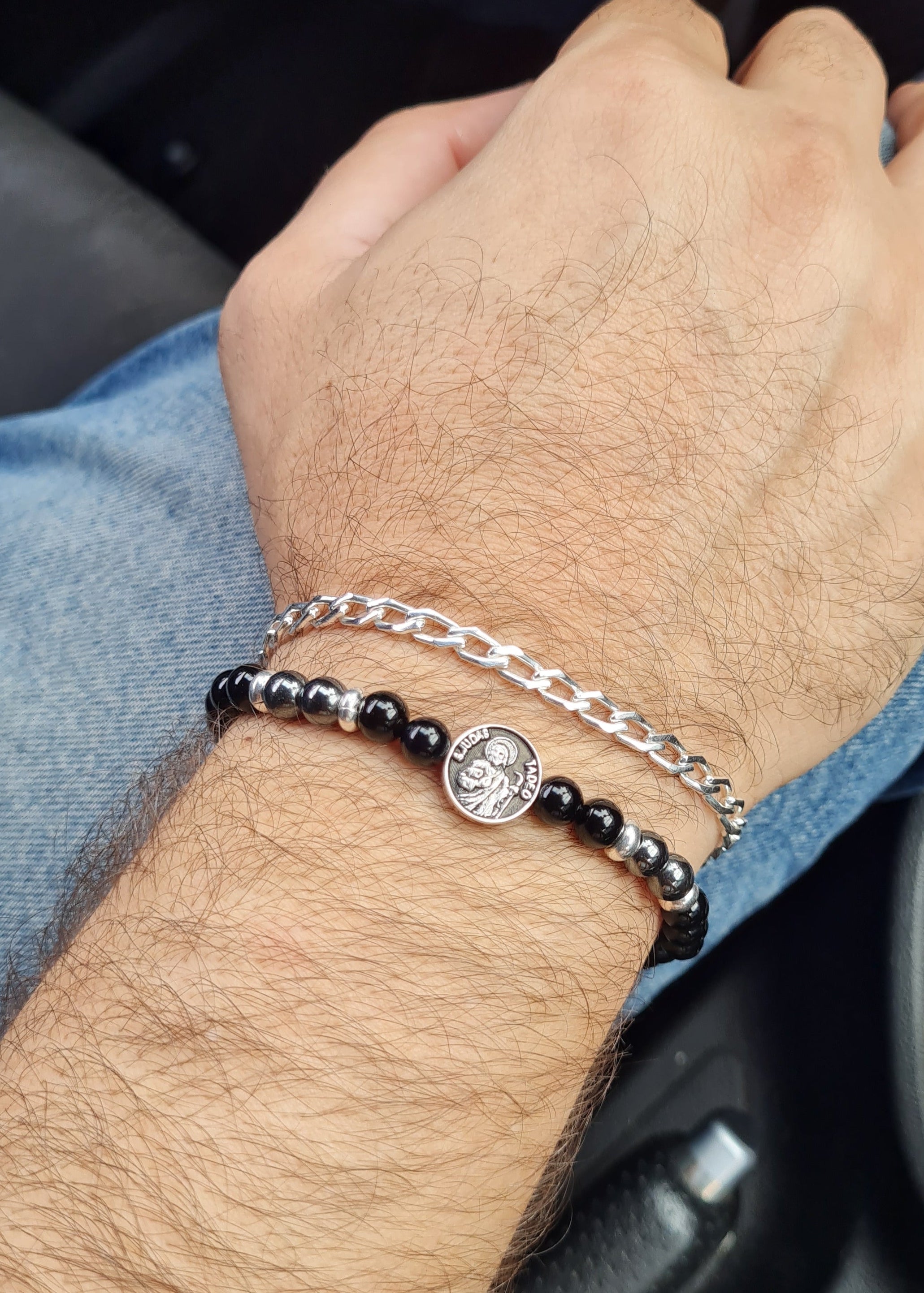 Pulsera San Judas: Doble Proteccion - P950