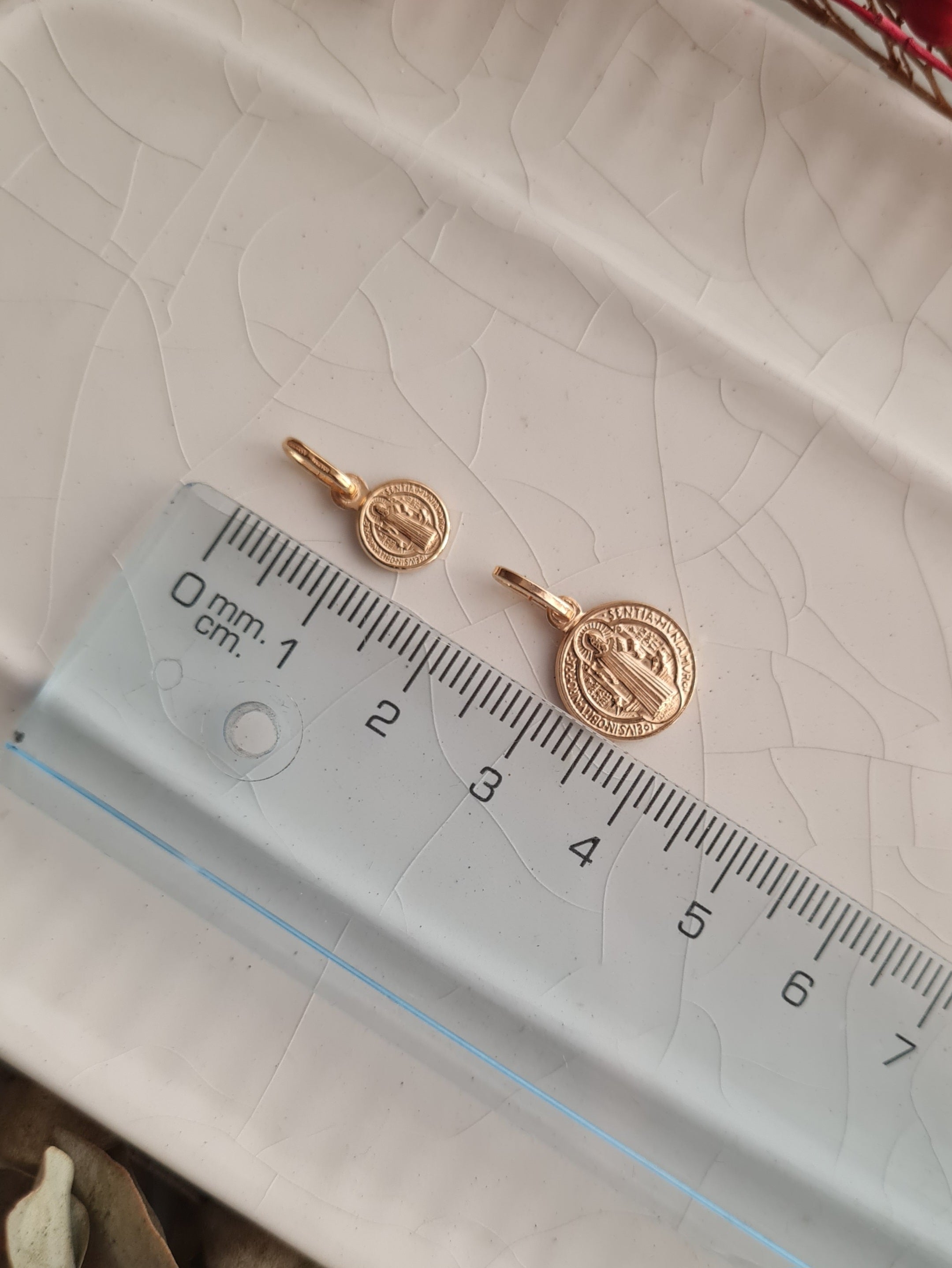 Dije San Benito - P925 Micrado 18k