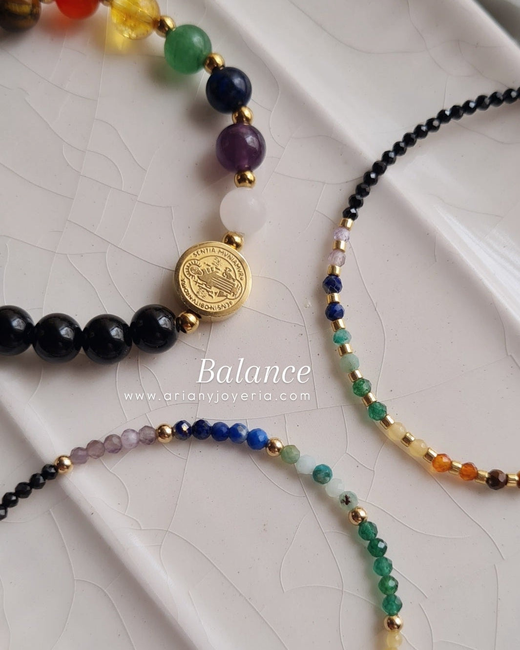 Pulsera 7 Chakras - GF 14k