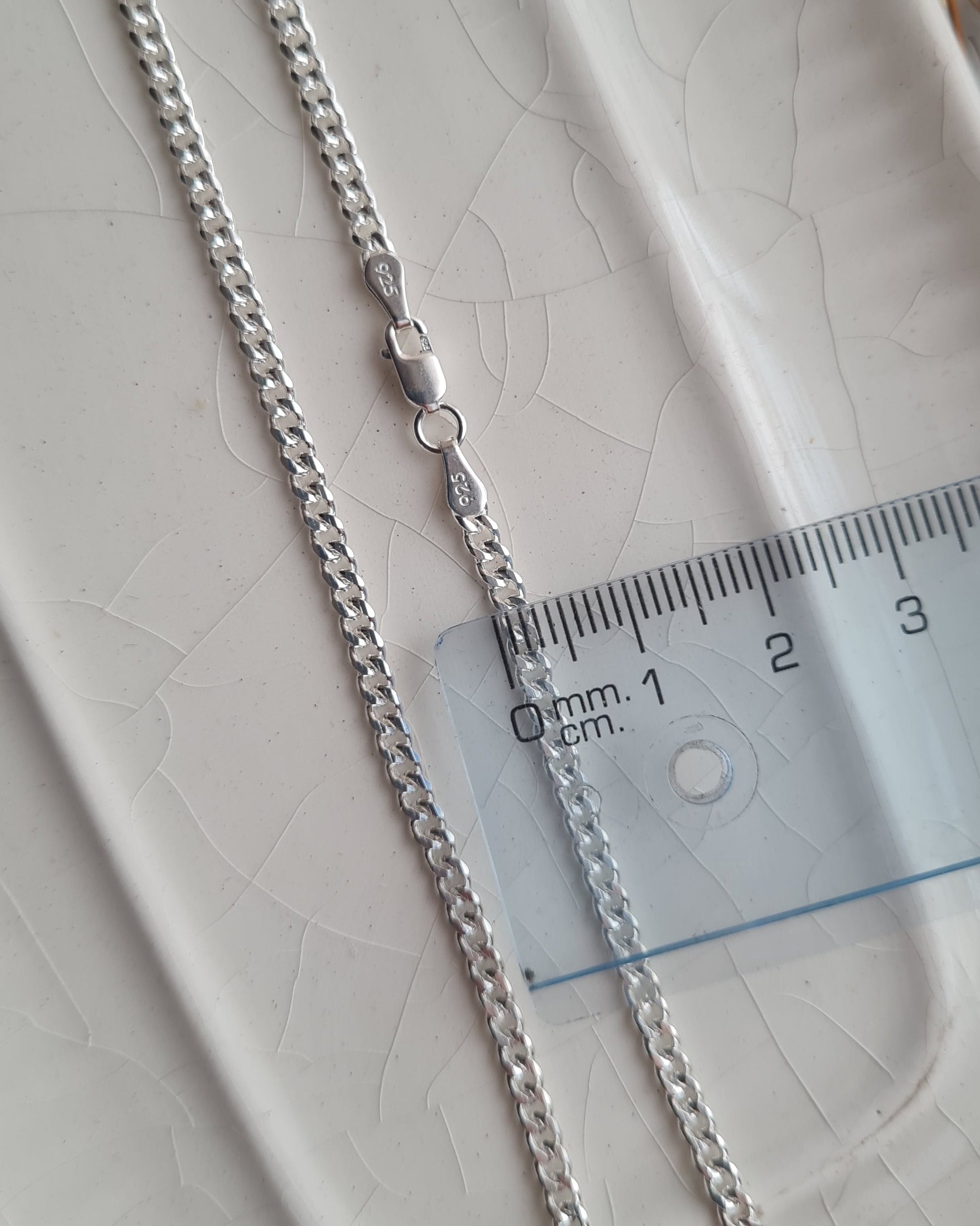 Cadena Lomo de Corvina Clásica (3mm) - P925 (Sin dije)