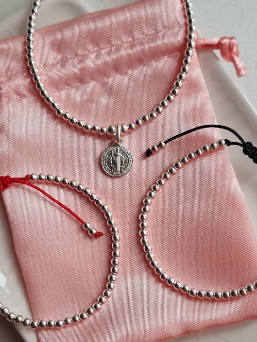 Pulsera Silver Dots Light (Sin dije) - P925